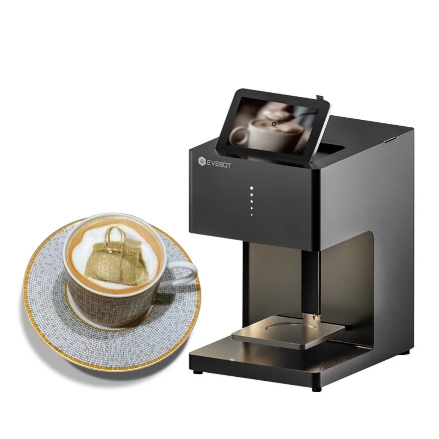 EVEBOT EB-FT4 - Selfie Coffee Printer with Edible Ink