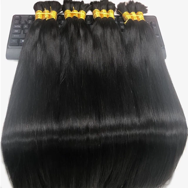 Vietnamese Wick Extenses De Cabelo 100 Human Natural Products For Black Women Cabello Humano Packet wholesale kilo human hair