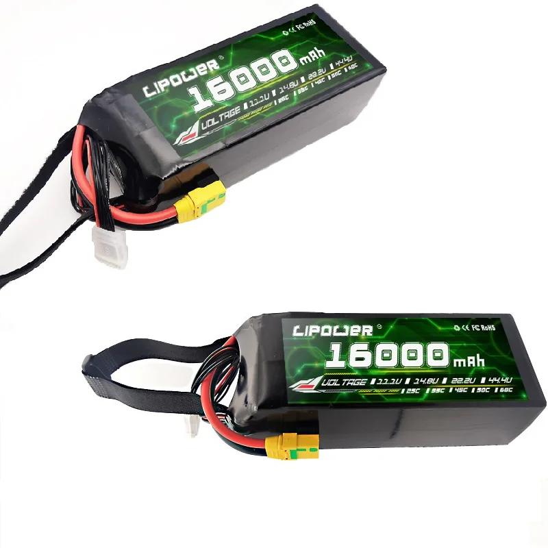リポバッテリー　16000mAh Liperior 16000mAh 6S 12C 22.2V Lipo Battery With XT90 Plug