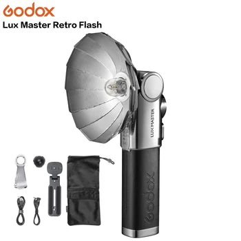 Godox Flash Lux Master Retro TTL HSS Camera Flash Vintage Flashlight Touchscreen Built in Battery 2.4G Wireless X System detail image