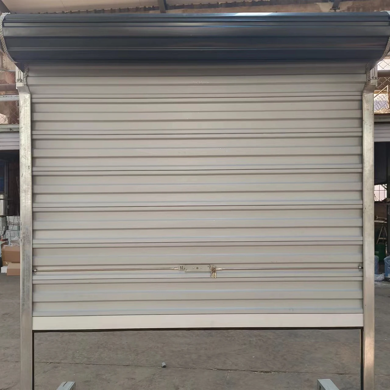 Manual Roll-up Shutter Door For Warehouses - Buy Manual Steel Roll Up ...