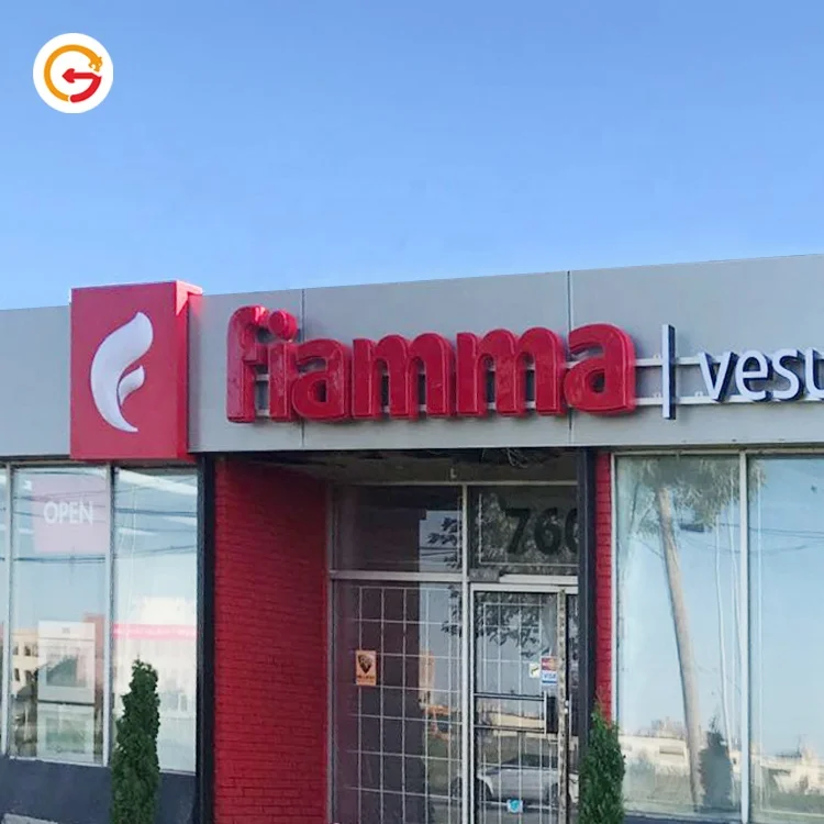 JAGUARSIGN Customized Luminous Vacuum Letters 3D Plastic Sign Board Designs for Shops Outdoor Sign Letreros Manufacturer
