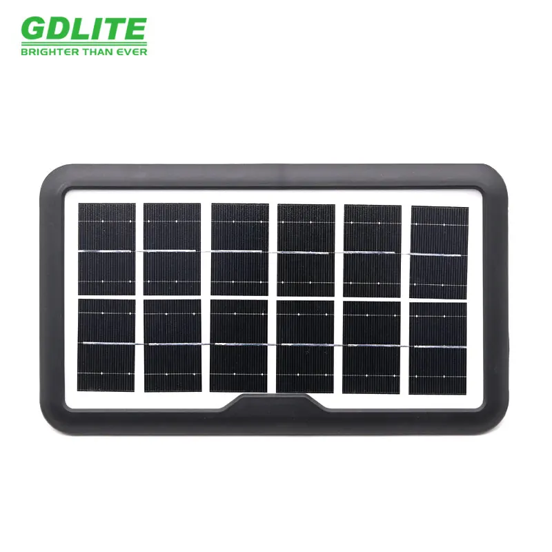 Factory  Price GD8017 MK Solar Lighting System with 3 Bulbs and Solar Panel  GDPLUS
