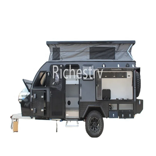 2024 Richest RV Small Pop up Hybrid caravan Camper Trailer