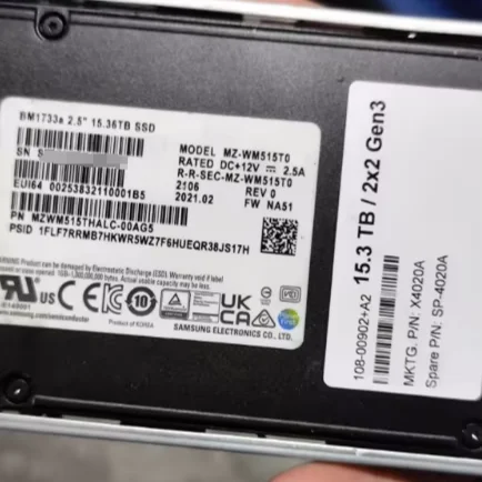 X4020A 108-00902 SP-4020A 15.3TB SSD - High Performance Storage
