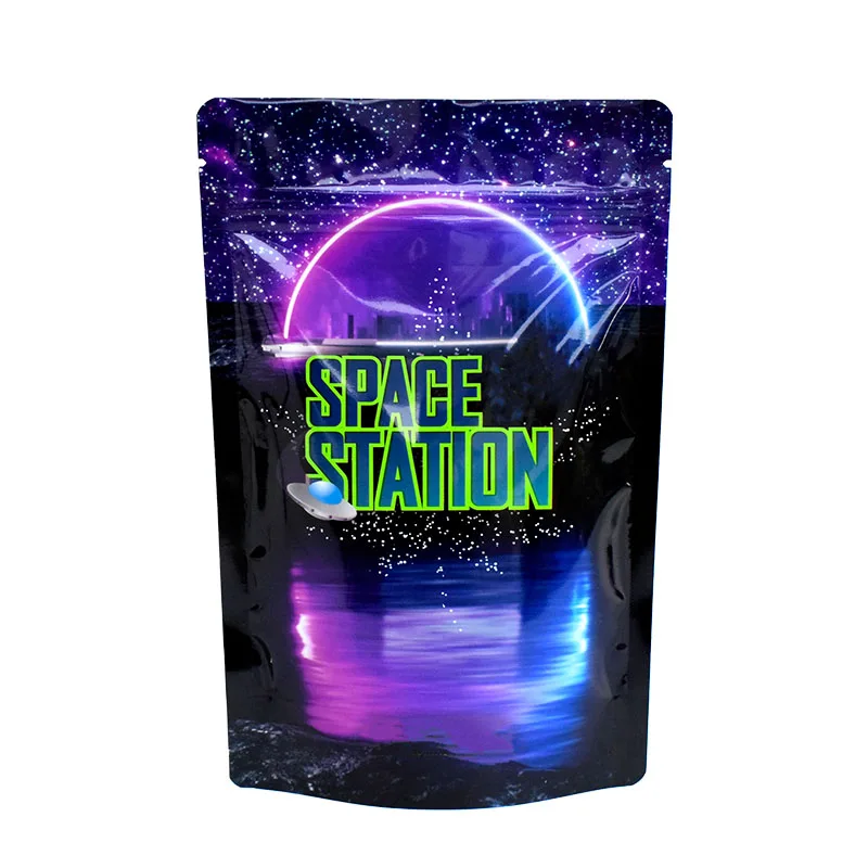 LT Customized Cookies Candy Sour Patch Gummies Matte Soft Touch 3.5 7g 14g Smell Proof Zipper Food Edibles Packaging Mylar Bag
