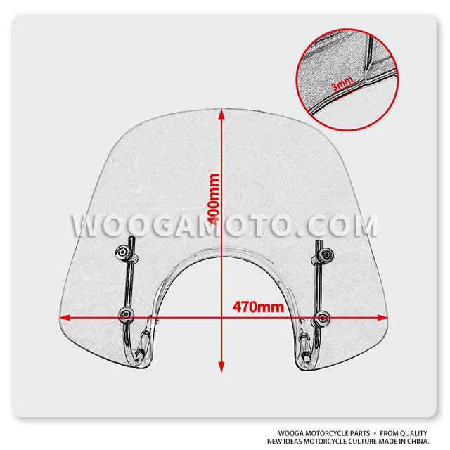 Ветровое стекло мотоцикла ветровое туристический ветровой экран дефлектор обтекатель для Piaggio Vespa Primavera 50 125 150 GTS SUPER 250