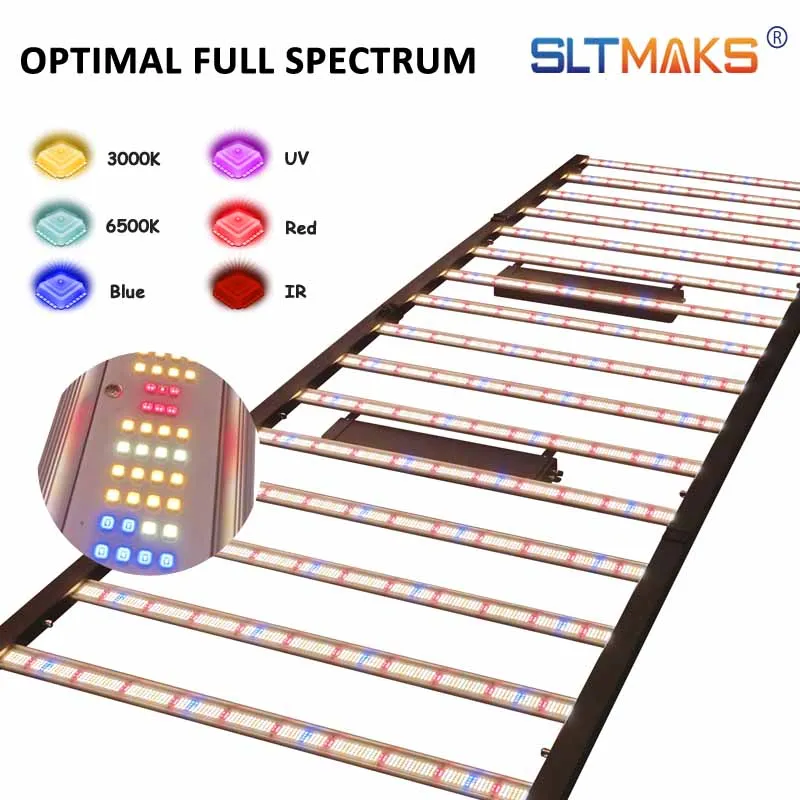 Agricultural Led Grow Lamps 4x10Ft 1600W Samsung Lm281b Lm301b Lm301h Evo 1500W 1600W Led Grow Light Full Spectrum