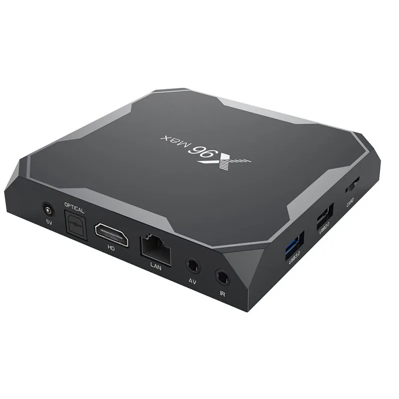 Smart Box Out of Stock Price X96 MAX Android Box 8.1 Multimedia 2.4G / 5G Dual Wifi Network TV Box