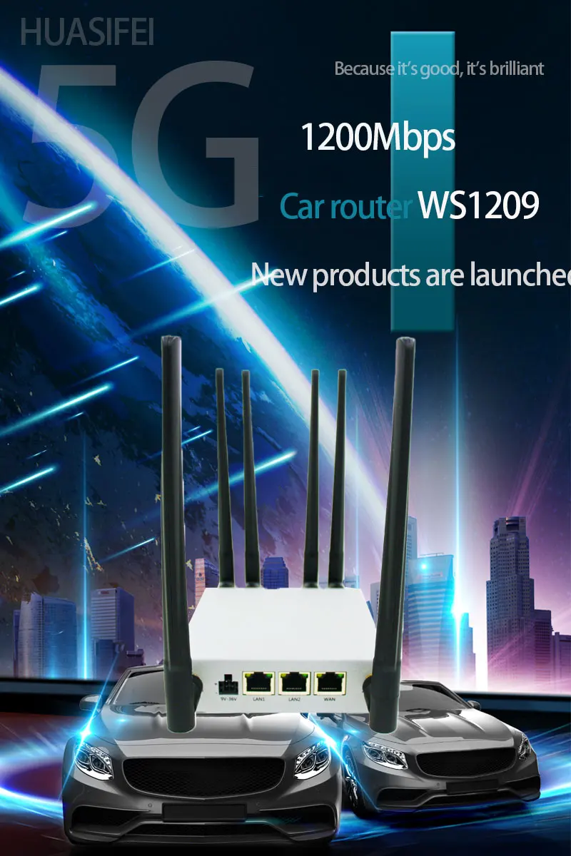 High Quality Dual Band 5g Vehicle Router Chipset Mt7621a 1200mbps ...