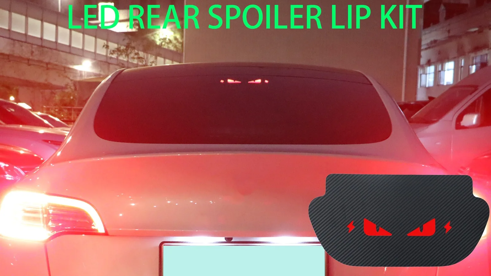 Customized Sticker Car High Mounted Brake Acrylic Projection Decorative