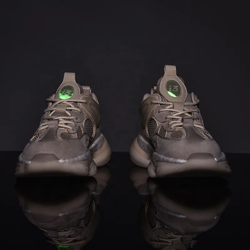 Кроссовки мужские с пряжкой