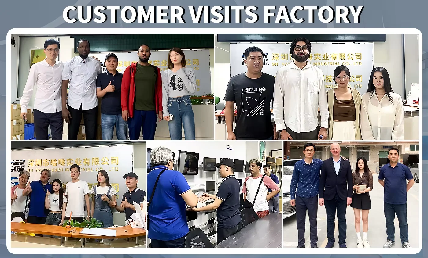 15.6 Inch Industrial IPS Screen LCD Monitor VGA LED Backlit 60Hz VESA Mount Open Frame Embedded Touch Computer Application
