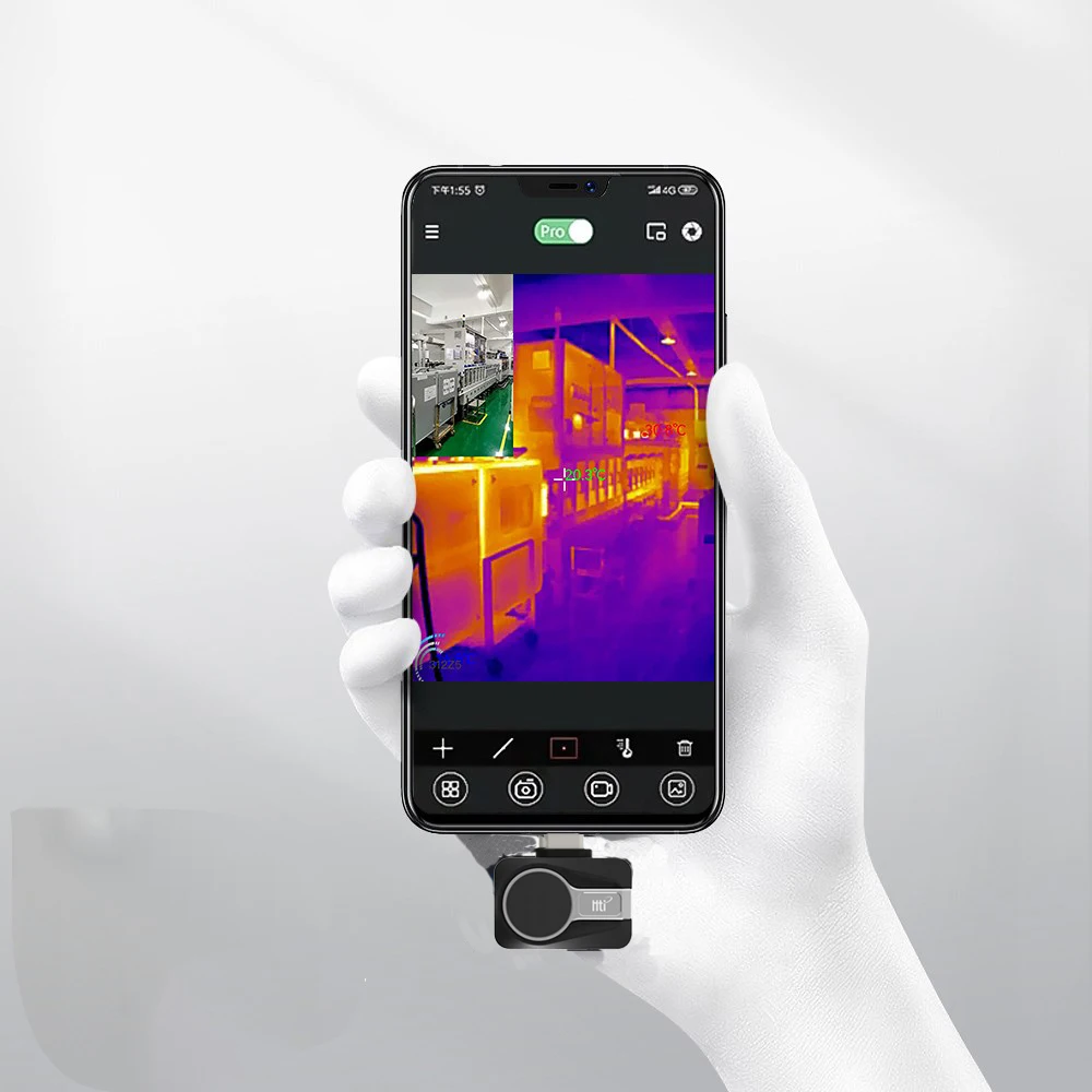 Внешняя Тепловизионная Камера Для Мобильного Телефона - Buy Thermal Imaging  Camera Camara Termografica Industrial, thermographic Iphon Ios Android  Thermal Imaging Camera For Mobile Phone, spotting ...