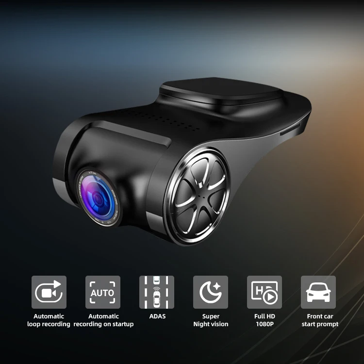 Coview Night Vision Dvr Front Inward Car Camera Dashcam Usb Android Adas Intelligent Drive Car Black Box for Universal Models