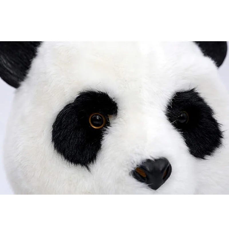 ISO 9001ファクトリーノベルティパンダフルヘッドラテックスマスク