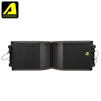 ACTPRO Professional 2-Way Line Array KR208 Audio Sound Equipment Dual 8-inch Stage Speaker