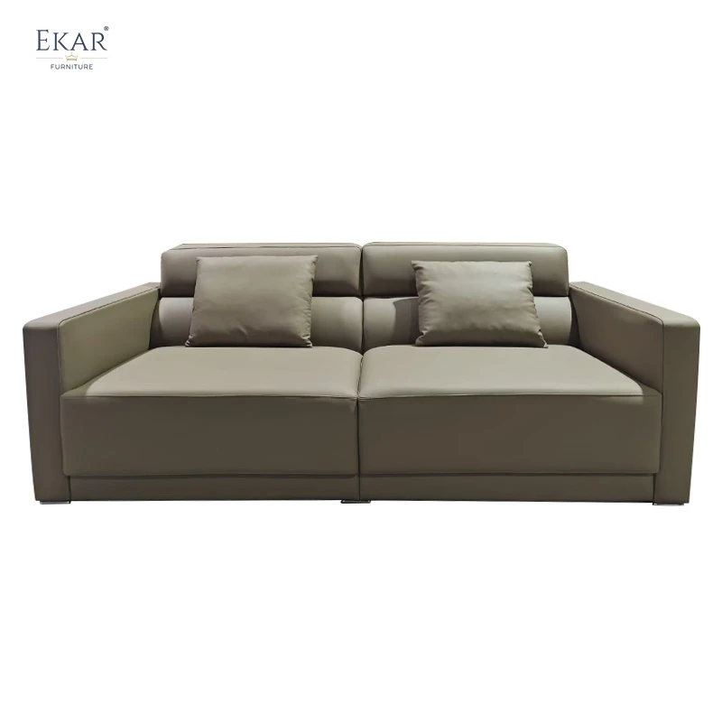 3-Seater Fabric Sofa - Modular Sectional for Small Living Rooms