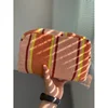 Brown striped