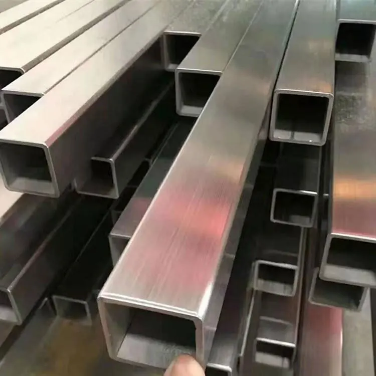 Transportation application 316TI stainless steel square pipe Transportation application 316TI stainless steel square pipe