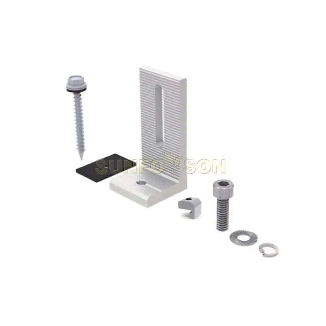 Solar Factory Wholesale Metal Roof Pv Rack L Feet Aluminum Solar Mounting L Feet Bracket