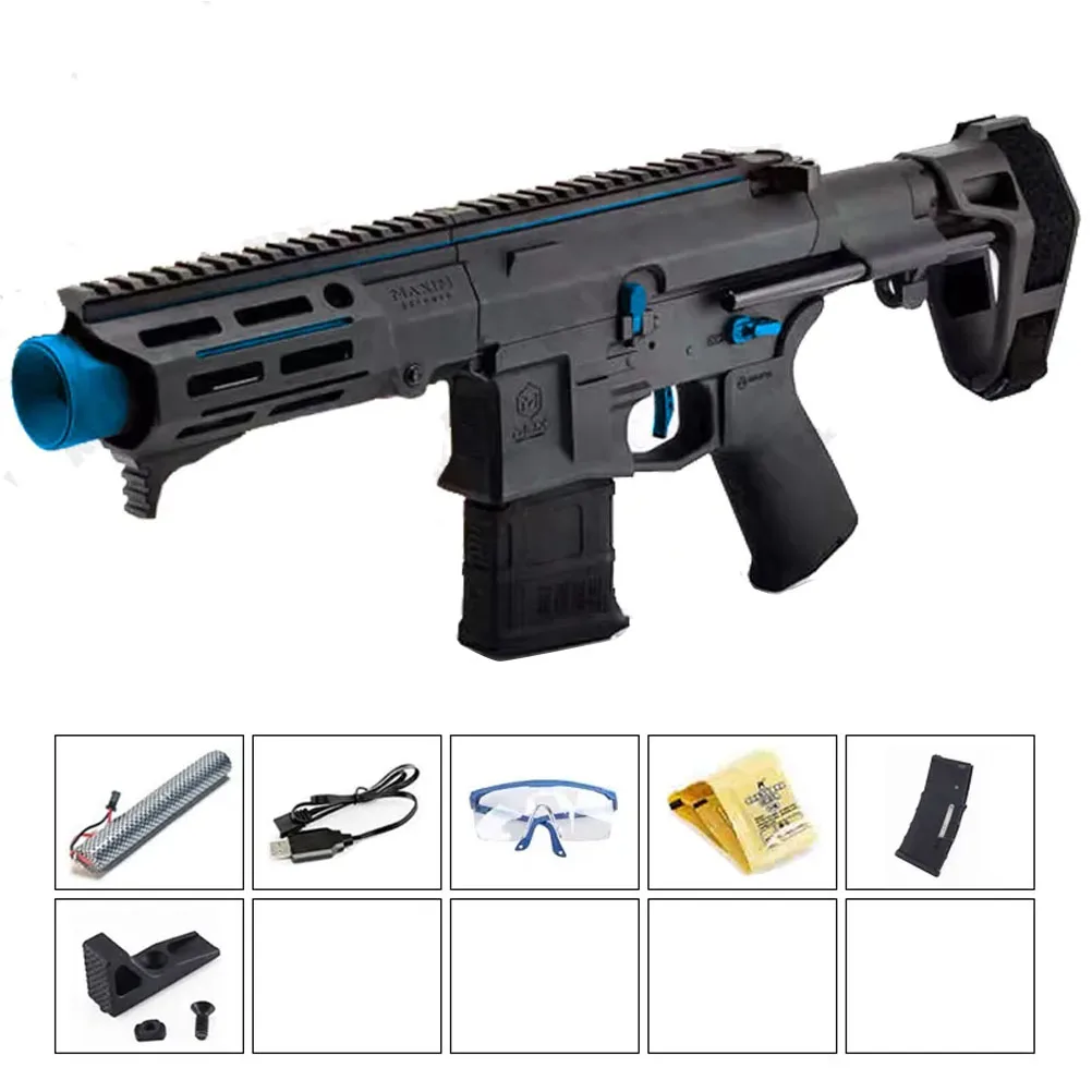 Nylon Jingji Pdx Assault Rifle Electric Splatter With Water Beads Gel ...