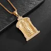 Gold single pendant