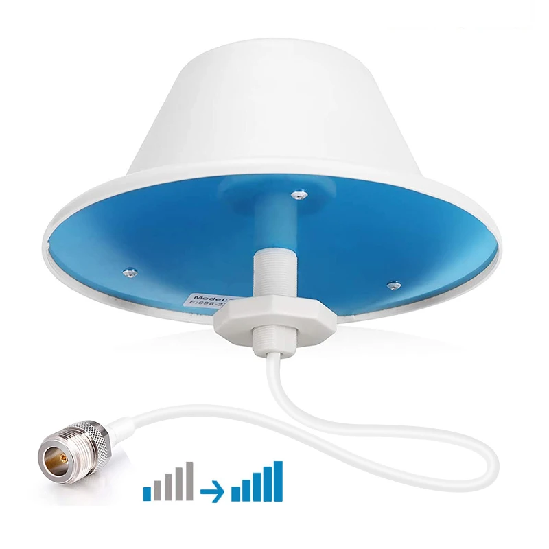 Ceiling And Wall Mounting Communication Antenna Gsm 2g 3g 4g Lte 5g Cellular Dome Indoor Antenna