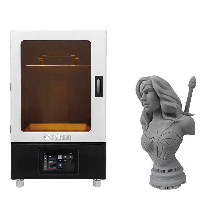 Industrial Grade Desktop Mini LCD 8K High Precision 3D Printer for Dental Toy Medical Jewelry MSLA Printing Machine New 1 Year