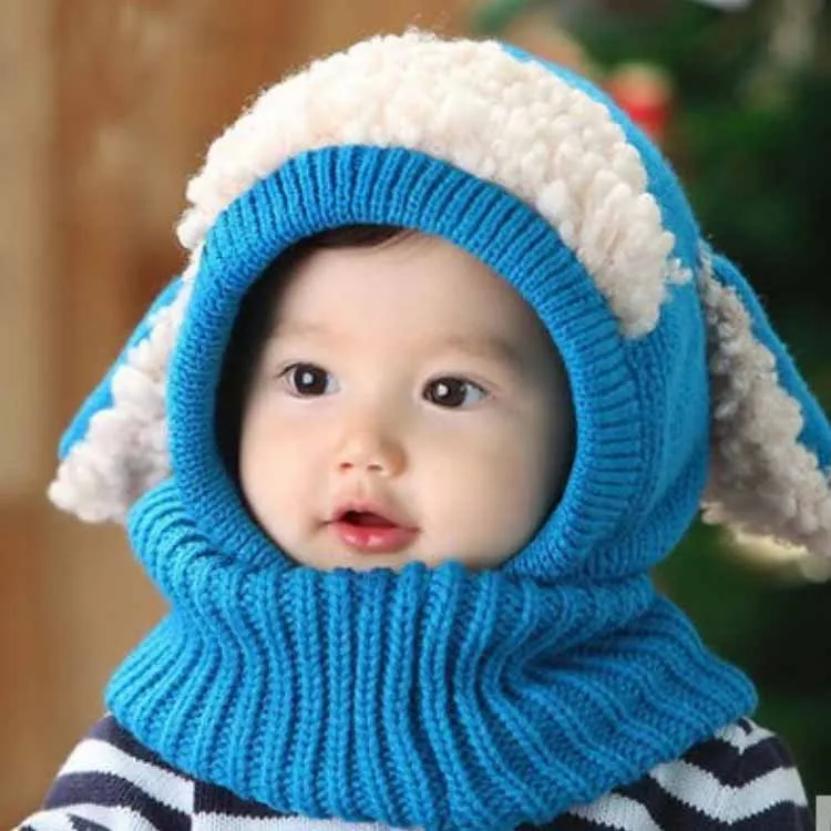 Newborn Baby Hat Cute Pearl Bow Knot 