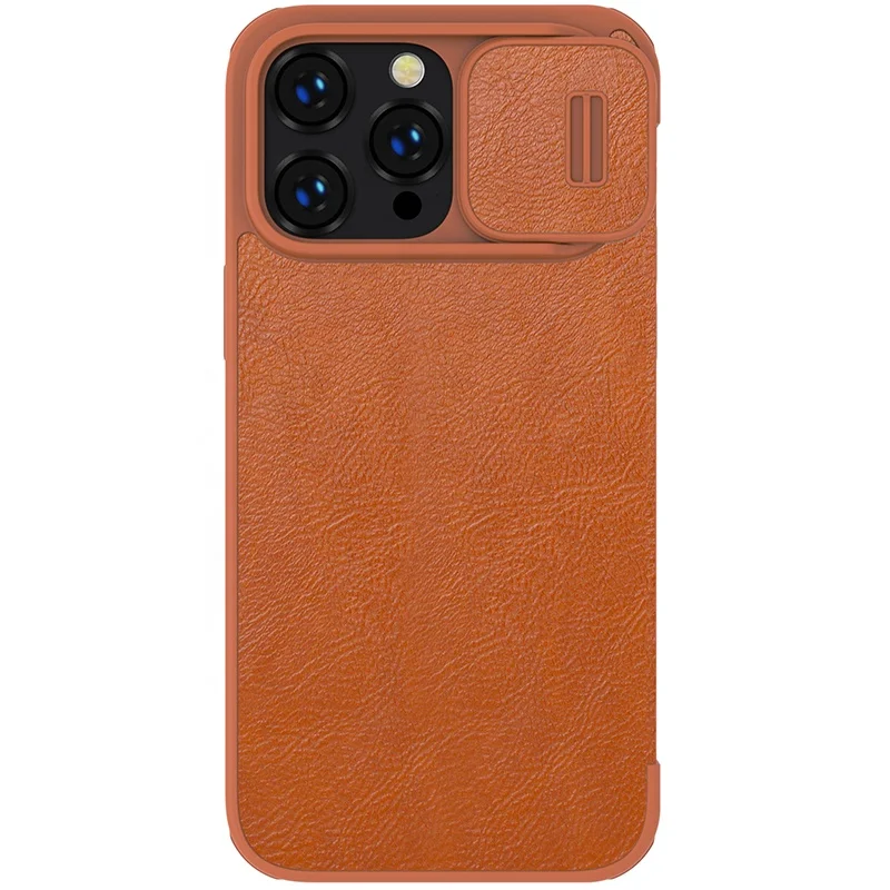 Casecart iPhone 13 Pro Max Camera Protection Leather Flip Case