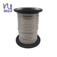 USTCF 0.05mm * 8125 High frequency usage Nylon Covered Litz Wire Copper conductor enameled