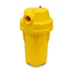 Yellow bottle with yellow cap