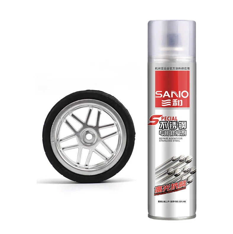 350ml Manufacturer Spray Painting SANVO Stainless Steel Spray