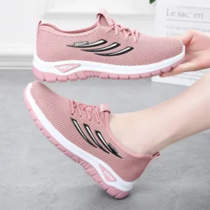 Woman and Girls' Walking Style Sneakers Lighted and Steel Toe Disposable Shoes for Autumn Season Price