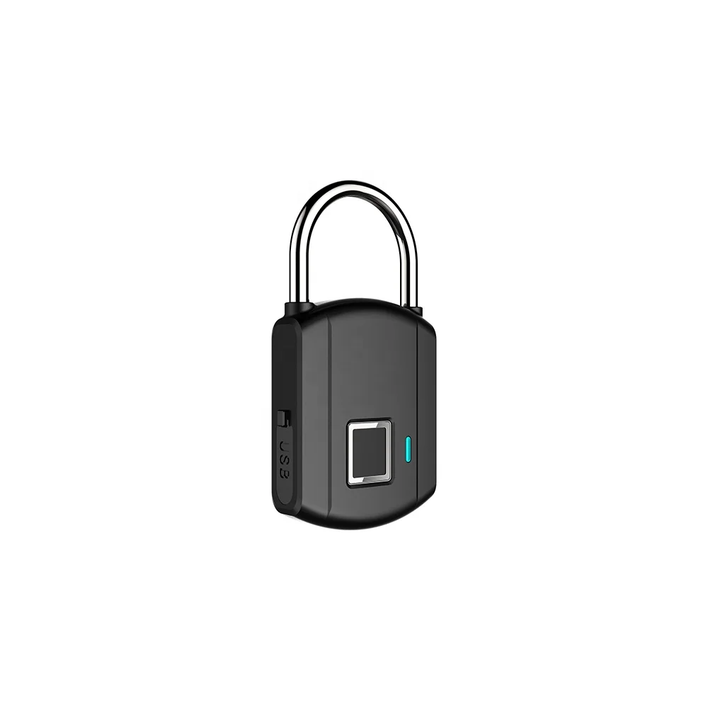 Hock Lock Fingerprint Handle Padlock Ttlock Smart Door Lock