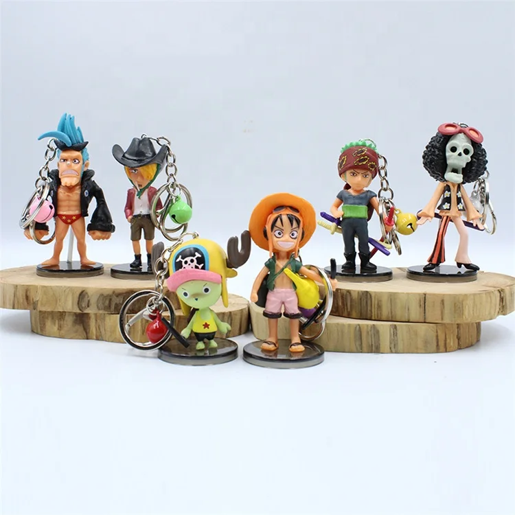 Với sm bộ 6 món đồ chơi mô hình Luffy Sanji Zoro Franky đến từ One Piece, bạn sẽ có cơ hội sở hữu những nhân vật yêu thích của mình trong bộ sưu tập. Với những chi tiết vô cùng chân thực và đẹp mắt, chúng sẽ khiến bạn say đắm và không thể rời mắt khỏi chúng.