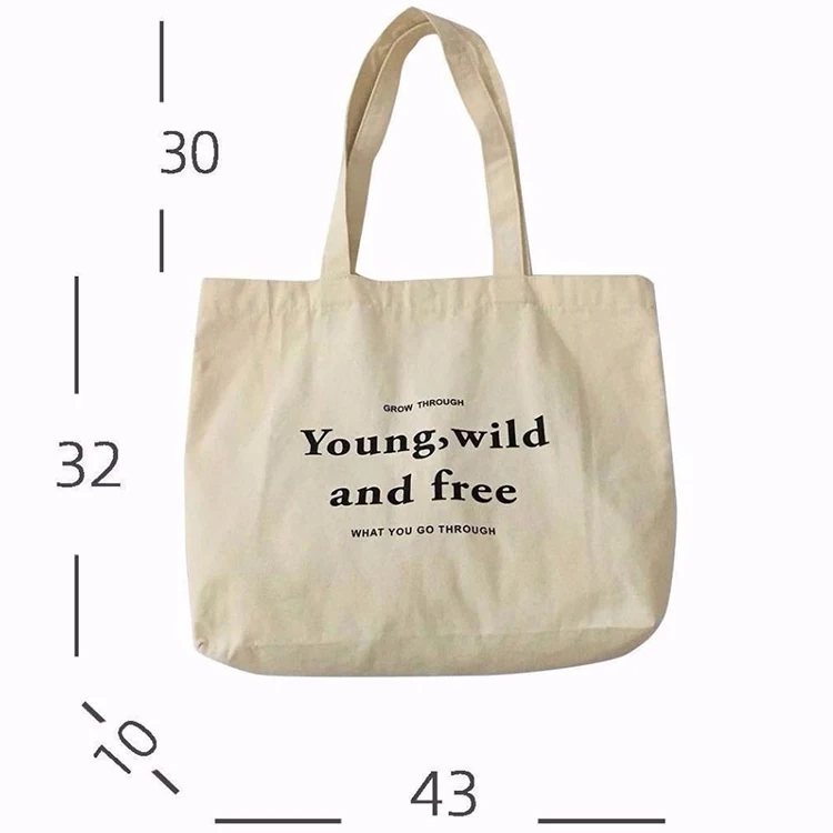 Casual Style Custom Bulk Single Shoulder with Handle Soft Durable Ziplock  Folding Organic Cotton Canvas Tote Bag - China Tote Bag and Cotton Bag  price