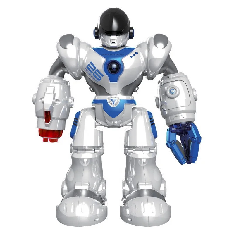 Intelligent Infrared Control Humanoid Robot Big Musical RC Robot Toys With LED Lights for Children Christmas Gifts 7088