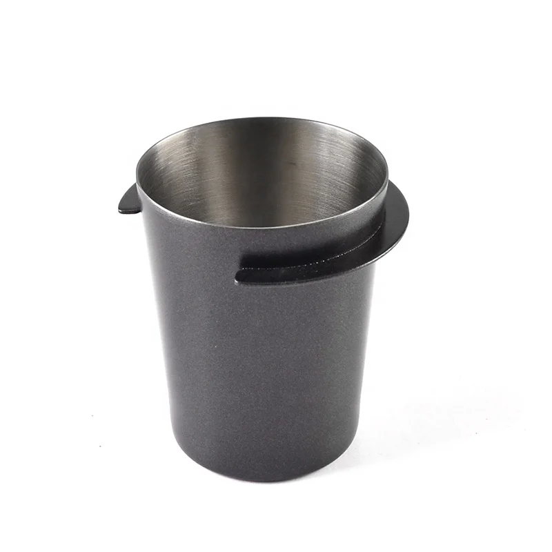 304 Stainless Steel Coffee Dosing Cup Powder Feeder Part For 58mm Portafilter 