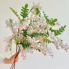 3 light pink stems