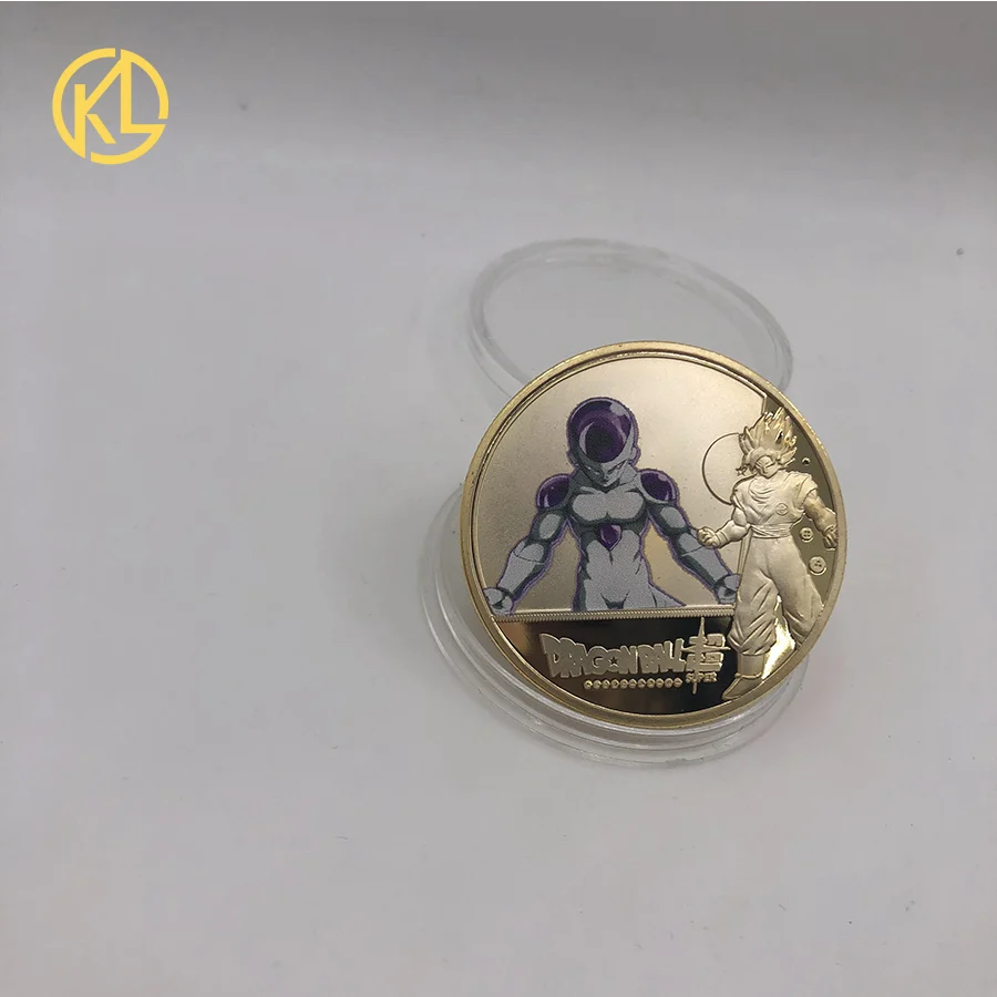 Dragonball Coin Double Chance Gold and GITD Challenge Coin outlet Kamehacon