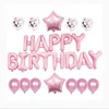 Set di palloncini rosa per compleanno