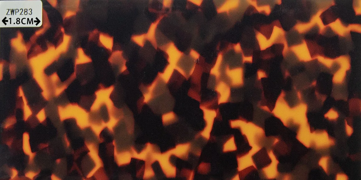 Custom Tortoise Shell Artificial Jade Cellulose Acetate Sheet for Hairpin Glasses Eyewear Acetate
