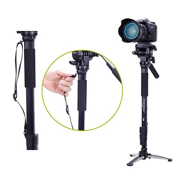 
 Штативная головка Yunteng 288 профессиональный фото Heavy Duty цифровая однообъективная зеркальная видеокамера с функцией штатив-Трипод стойка  