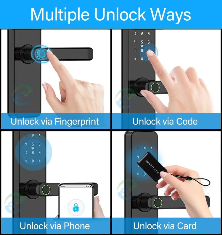 Intelligent Home Biometric Tuya Ttlock App Cerraduras Inteligentes Con ...