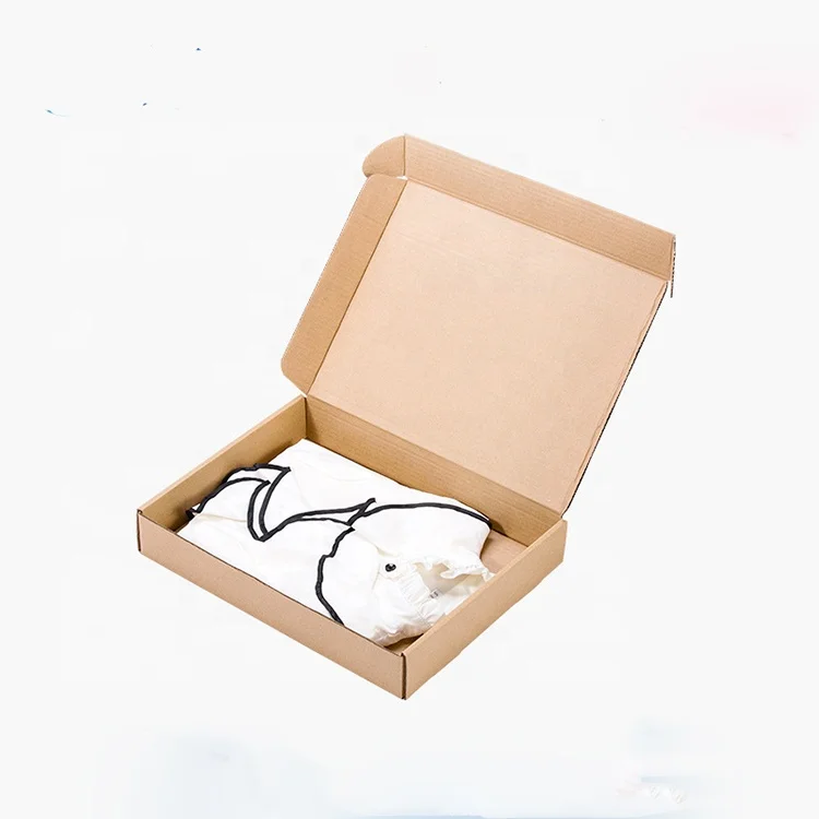 New-styled Kraft Carton Subscription Mailer Clothing Shipping Packaging Box with Printing