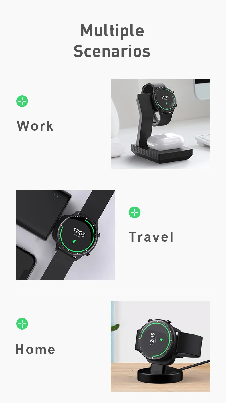 Portable Wireless Usb Watch Charging For Amazfit Gtr2/2e/gts 2/2e /bip  U/zepp E/z/ T-rex Pro Charger - Buy Watch Charging,Watch Charger,Usb Watch  Charging Product on Alibaba.com
