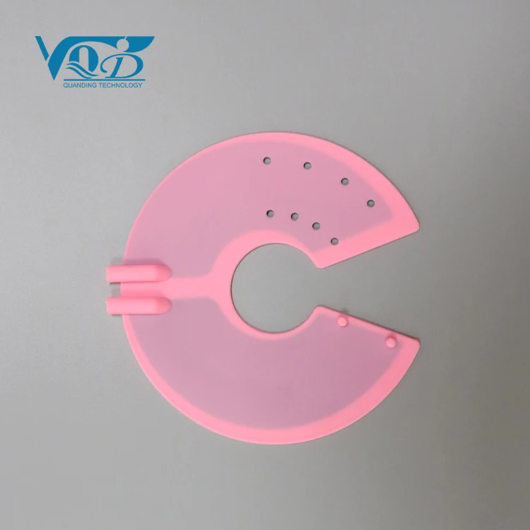 Reusable Electrode Adjustable Breast Silicone Rubber Electrode Pads for Breast Massager
