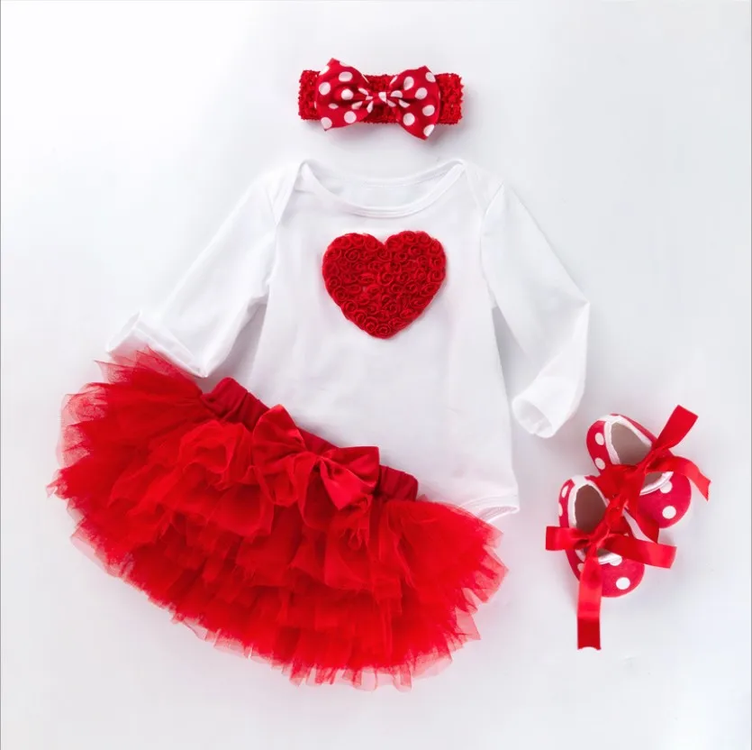 Милое Платье-пачка для маленьких девочек LSF24, комбинезон для малышей, Детский комбинезон с оборками, наряды, одежда для маленьких девочек, 4 шт. в комплекте